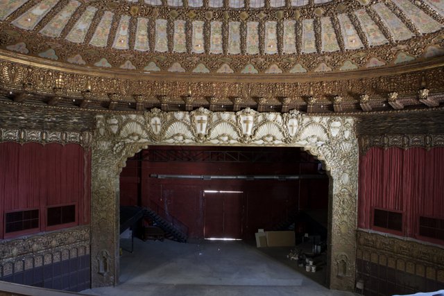 The Grandeur of Ornate Theater Interiors