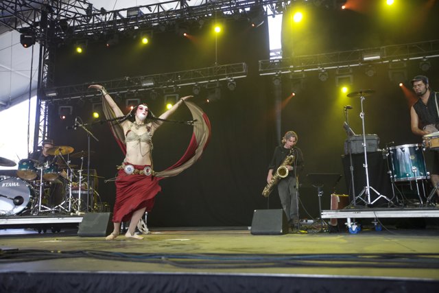 Belly Dancing Queen Takes Center Stage