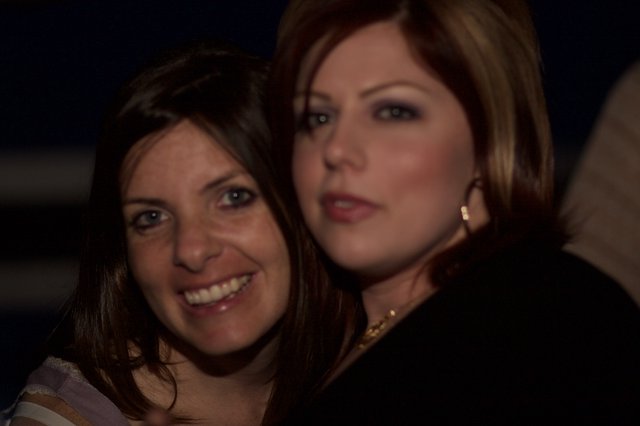 Two Women Sharing a Candid Moment Together