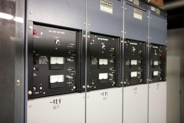Electrical Panels in One Wilshire Room