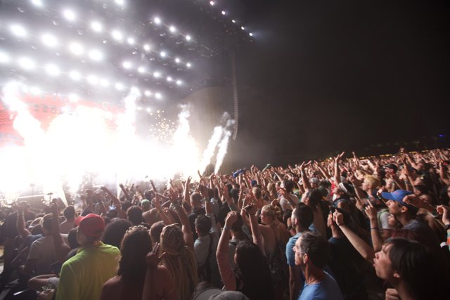 Fireworks and Frenzy at Coachella Concert