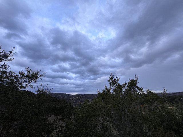 Cloudy Reverie Over Carmel's Landscape