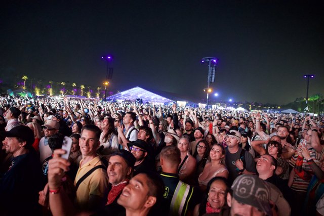 Electric Nights at Coachella 2024: A Crowd United by Music