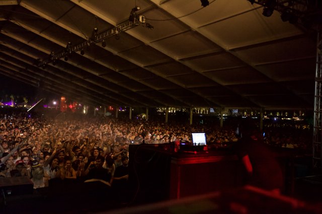 Coachella Crowd Goes Wild for DJ Performance
