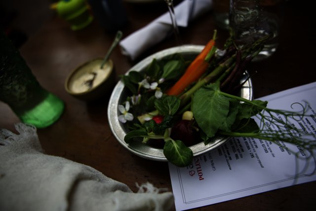 A Vibrant Veggie Feast at Charter Oak Potluck