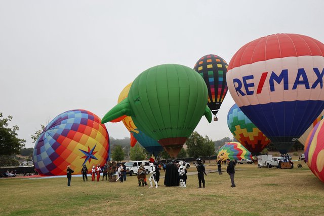 Star Wars Meets the Sky at Balloon Classic