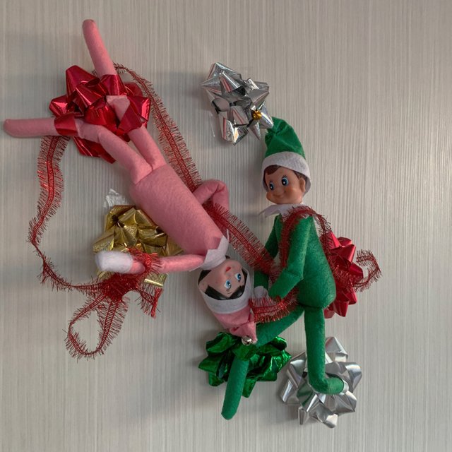 Elf on the Shelf Adds Holiday Cheer to Wall Decor
