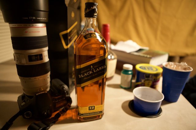 Cheers to Coachella: Johnnie Walker Black Label Whiskey on Display