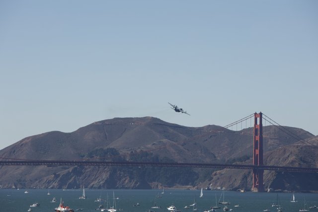 Fleet Week Aerial Spectacle Over San Francisco Bay