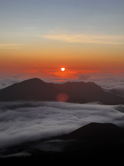 The Majestic Sunrise View from Haleakalā National Park