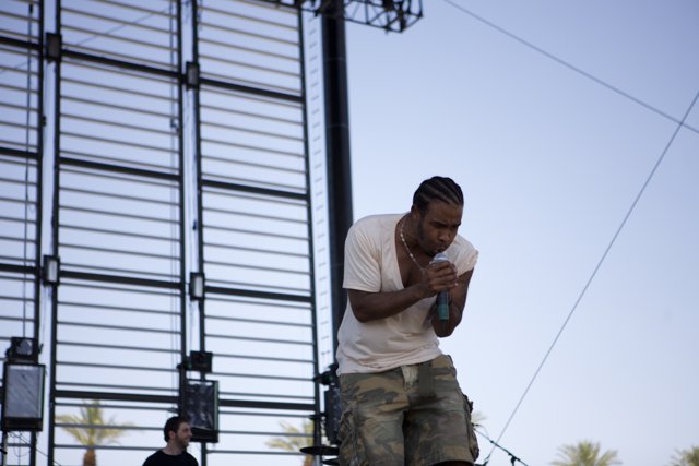 Pharoahe Monch Belting Out Tunes at Coachella 2007