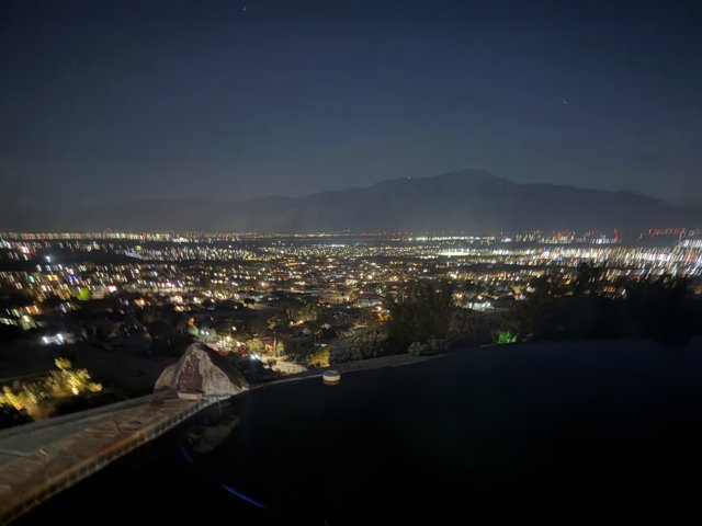 Starlit Serenity Over Desert Hot Springs