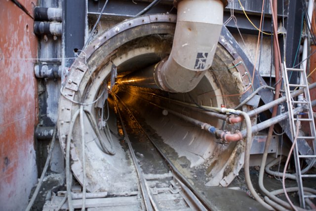 Exploring the Architecture of a Factory Sewer Tunnel