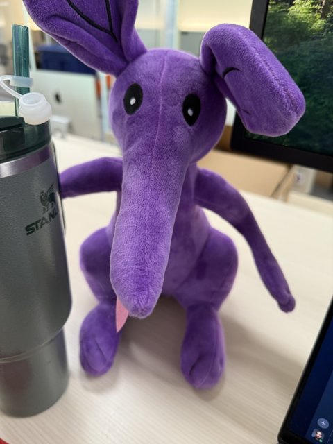 Tech Time with a Purple Friend
