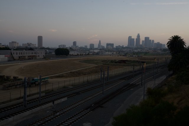 Metropolis Skyline from the Railway