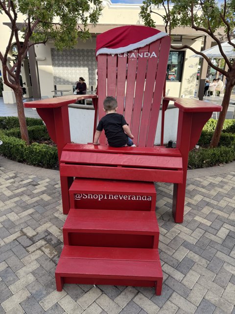 Giant Red Chair Adventure