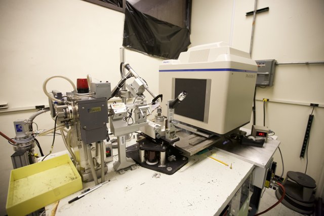 Advanced Manufacturing Machine in Biotech Lab