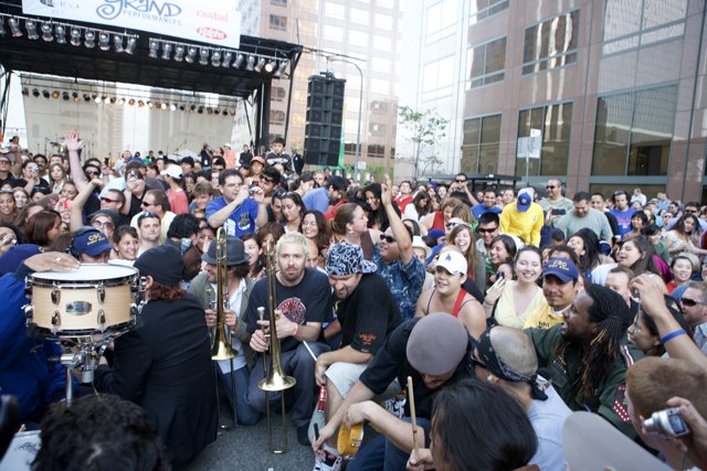 The Groove Enthusiasts in Grand Performances Ozomatli