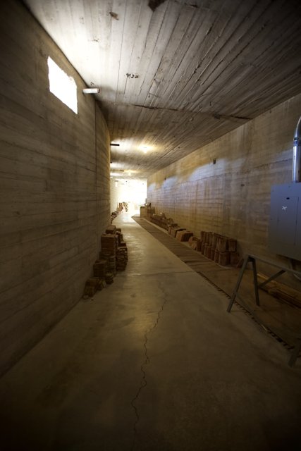 Concrete Corridor Tunnel