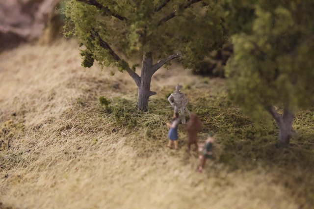 Wizard of Oz Miniature Diorama Scene in Sacramento Museum