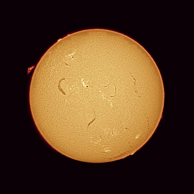 Solar Chromosphere in Hydrogen-Alpha Light