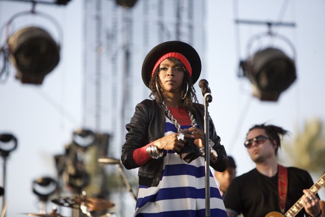 Lauryn Hill performs at Coachella 2011