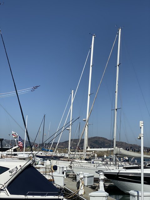 Boats at Golden Gate Yacht Club