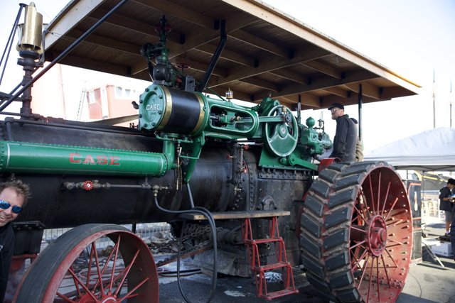 Steam-Powered Marvel: A Glimpse into the Past