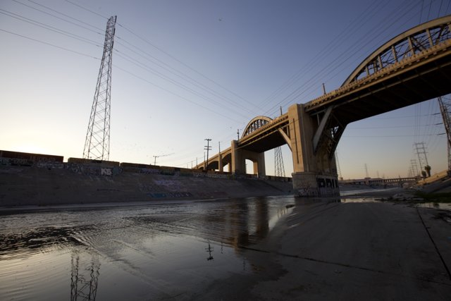 Reflections of the Los Angeles River