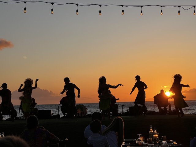 Sunset Beach Dance Party