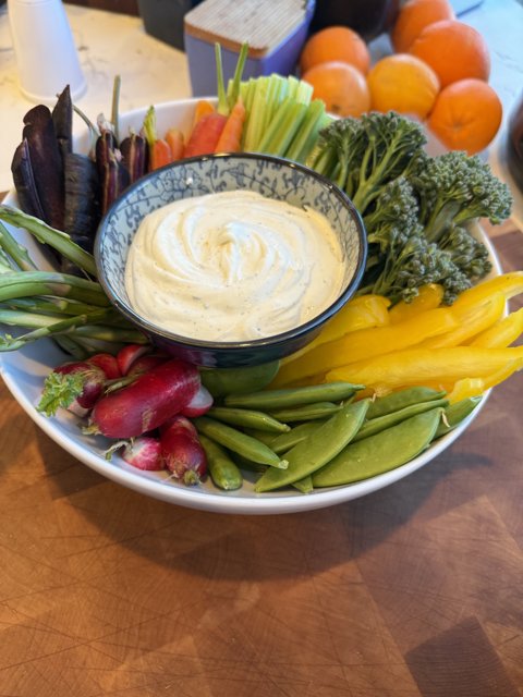 Vibrant February Brunch Platter