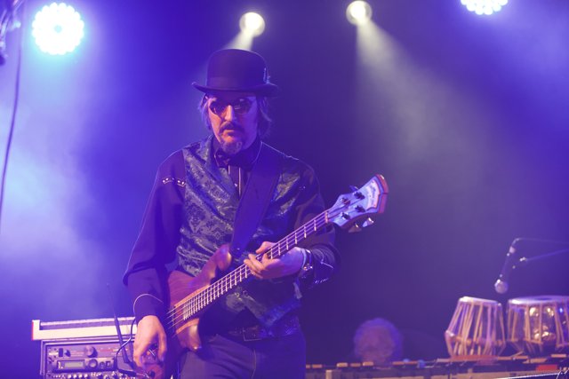 Les Claypool Rocks Coachella with Bass Guitar and Top Hat