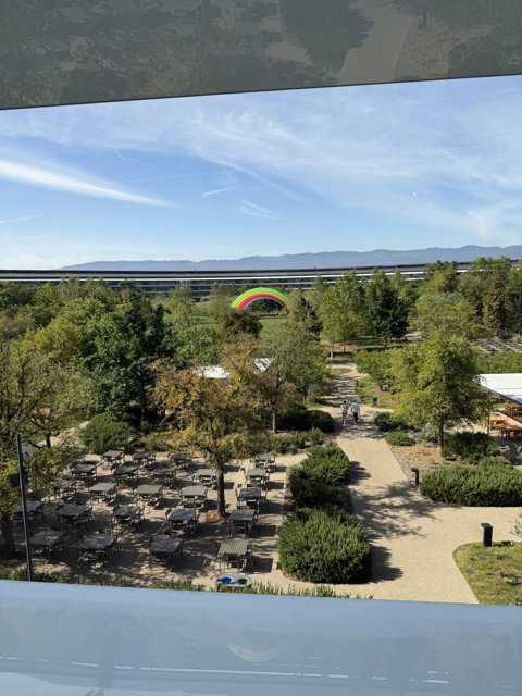 A Tranquil Morning at Apple Park