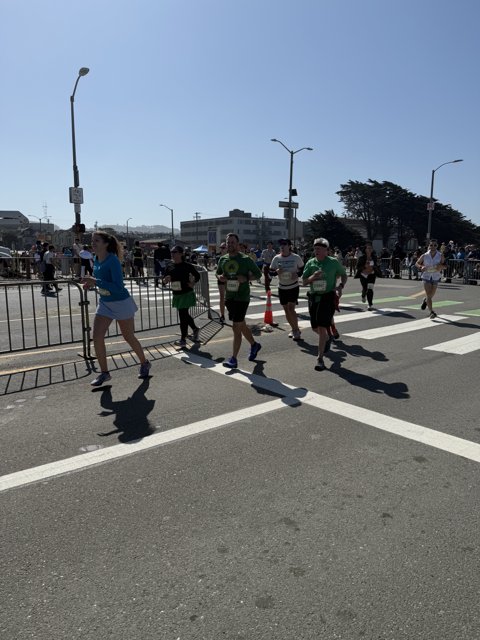 Morning Run at Golden Gate