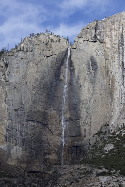 Majestic Cliffside of Yosemite