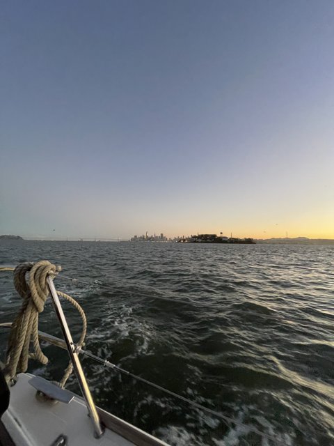 Serene Sunset on San Francisco Bay