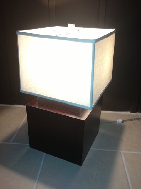 Square Table Lamp