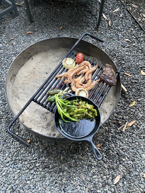 Grilling up a Storm in Guerneville