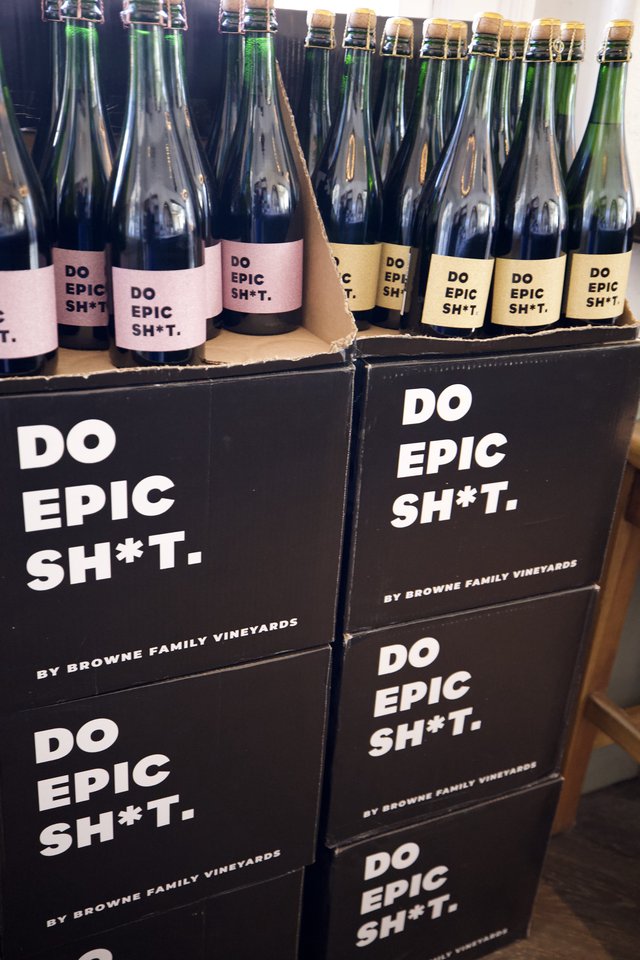 Do Epic Sh*t Wine Display by Browne Family Vineyards
