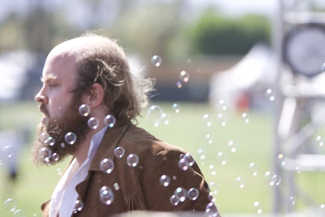 Bubble Blowing at Coachella