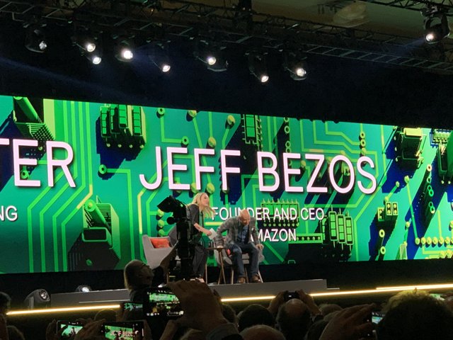 Jeff Bezos Rocks the House at Amazon Re: Invent Conference