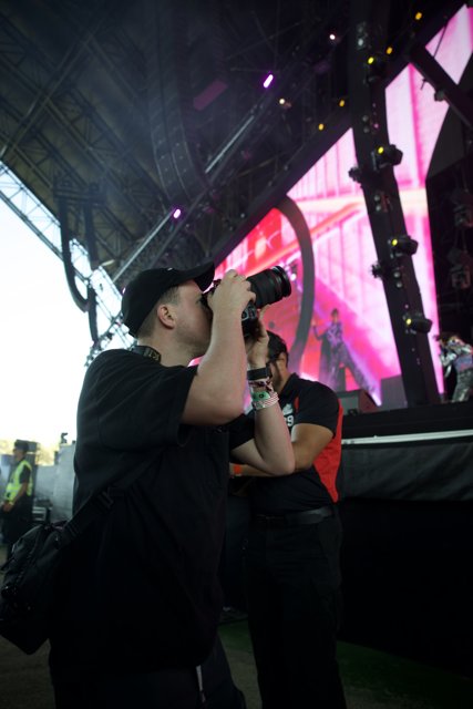 Capturing Moments: A Photographer at Work at Coachella 2024