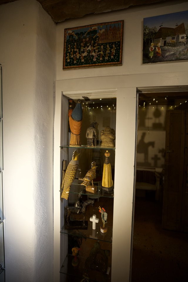 Museum Display of Folk Art and Traditional Crafts