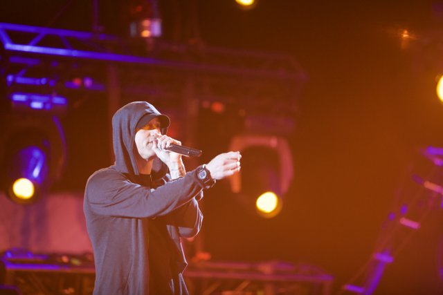 Eminem Rocks out at O2 Arena in London
