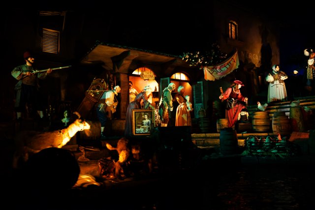 Magical Adventure on Pirates of the Caribbean Ride