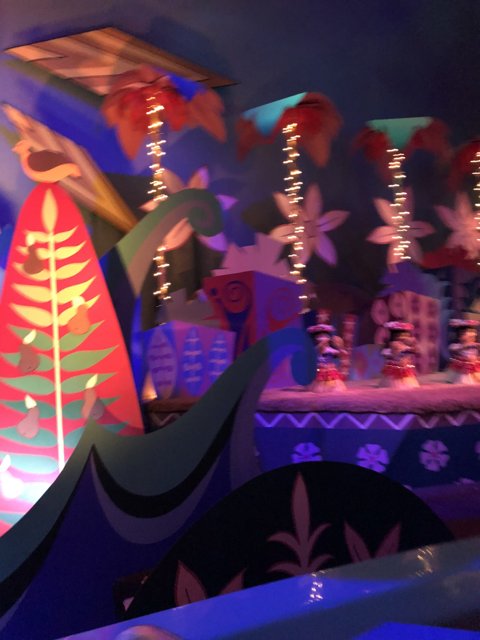 Celebrating with Disney's Festive Holiday Display