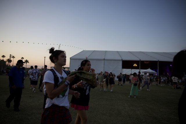 Sunset Strides: A View from Coachella 2024