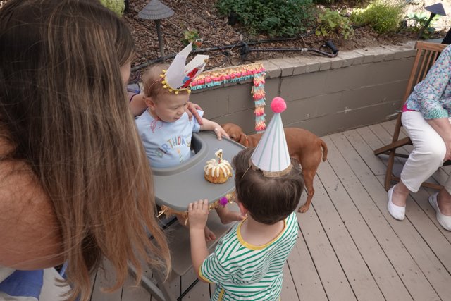 Birthday Magic on the Deck