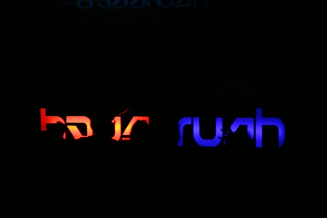 Illuminated Hebrew Neon Sign