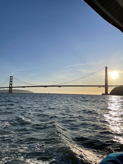 Majestic Golden Gate Bridge at Sunset